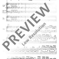 Organ Concerto No. 6 B Major in B flat major - Full Score