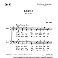 Zwei heitere Männerchöre - Choral Score
