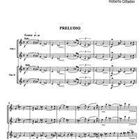 Duetti in modo enarmonico - Score