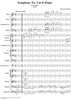 Symphony No. 2 in D Major, Op. 73, Movement 1 - Full Score