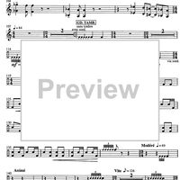 Destin (Symphonie à trois pour un drame) - Percussion