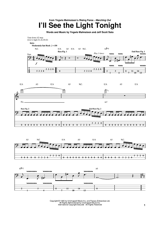 I'll See The Light Tonight