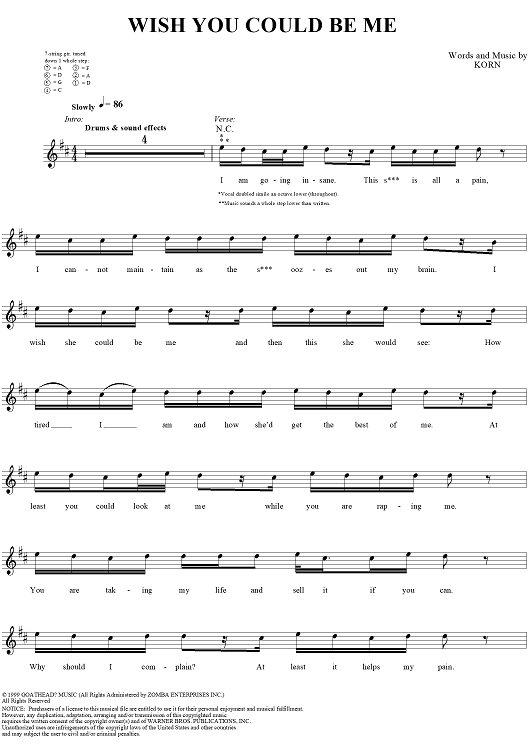 Wish You Could Be Me