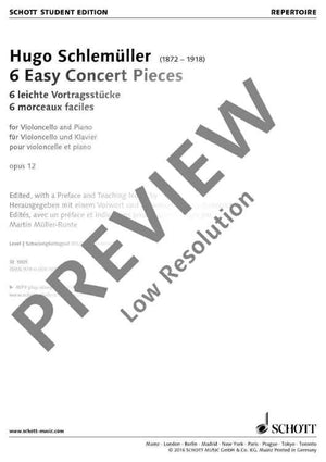 6 Easy Concert Pieces