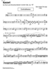 Konzert for horn and string orchestra op.107 [set of parts] - Double Bass