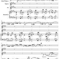 "Wenn Sorgen auf mich dringen", Duet, No. 5 from Cantata No. 3: "Ach Gott, wie manches Herzeleid" - Piano Score