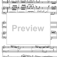 Sonata No. 1 Eb Major - Score