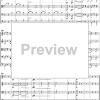 Quintet in C Major, Movement 3 - Score