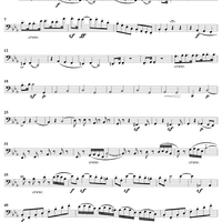 String Quartet No. 5 in E-flat Major, Op. 44, No. 3 - Cello