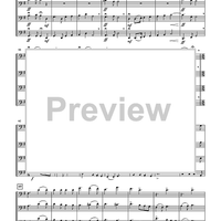 Mendelssohn Songs: Volume 1 for Cello Quartet - Score