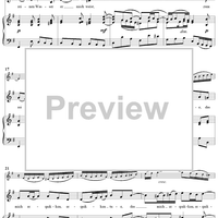 "Zum reinen Wasser er mich weist", Aria, No. 2 from Cantata No. 112: "Der Herr ist mein getreuer Hirt" - Piano Score