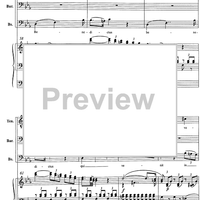 Sanctus Eb Major - Full Score