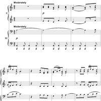 50 Russian Folk-Songs. No. 23. A Little Duckling Was Swimming on the Sea