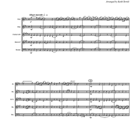 Trumpet Voluntary - Score