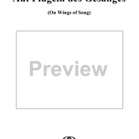 On Wings of Song (Auf Flügeln des Gesanges)