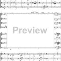 String Quartet No. 10 in E-flat Major, Op. posth. 125, No. 1 - Score