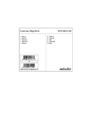 Magnificat - Set of Parts