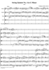 String Quintet No. 4 in G Minor, K516 - Score