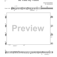 Be Thou My Vision - Cornet 1 in Bb