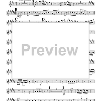 Rondo alla turca (Sonata in A, mvmt. 3) - Trumpet 1 in B-flat