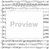Brandenburg Concerto No. 2: (Allegro) - Score