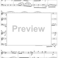 Trio in G Major Op. 3, No. 1 - Score