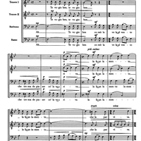 Te vogio ben - Score