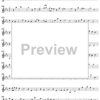 Sonata in C Minor, Op. 5, No. 6 - Violin 1