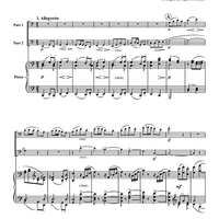 Trio, Op. 61 - Piano Score