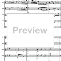 Overture c minor D8 - Score