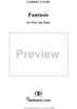 Fantasy - Piano Score