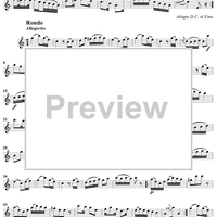 Three Divertimenti, Op. 2 - Violin