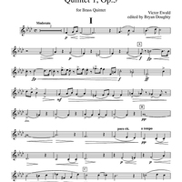 Quintet No. 1, Op. 5 - Horn