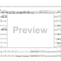 Concerto in E-flat - Score