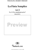 "Se a maritarmi arrivo", No. 14 from "La Finta Semplice", Act 2, K46a (K51) - Full Score