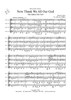 Thank We All Our God (Nun danket Alle Gott) - Score