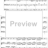 Quartet in E major - Full Score