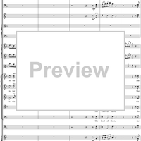 Messiah, no. 33: Lift up your heads, O ye gates - Full Score