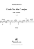 Etude No. 6 in C major - From "24 Etudes"  Op. 48