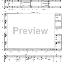 Messe solenne [set of parts] - Score