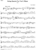String Quartet No. 9 in G Minor, D173 - Violin 1