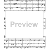 Horn Quartet - Score