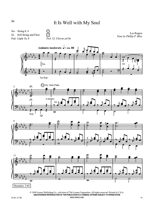 It Is Well with My Soul