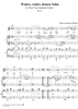 Wahre, wahre deinen Sohn - No. 5 from "Neue Liebeslieder Waltzes" Op. 65