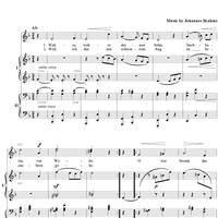 Wahre, wahre deinen Sohn - No. 5 from "Neue Liebeslieder Waltzes" Op. 65