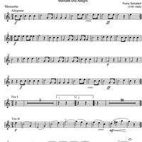 Octet F Major D72 - Horn 1