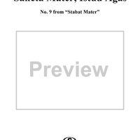 Stabat Mater, No. 9: Sancya mater, istud agas