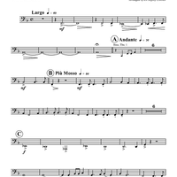Oh Bury Me Not On The Lone Prairie - Bass Trombone 2