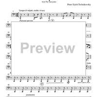 Trépak from the Nutcracker - Part 3 Cello or Bassoon