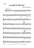 Glory in the Sky - Clarinet 2 in Bb